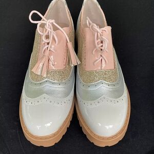 ✨ Oxford Women’s Wingtip Brogues – Size 10 (New) ✨